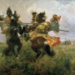 Поединок на Куликовом поле. 1943 Пересвет и Челубей